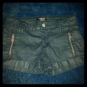 Bebe black shorts